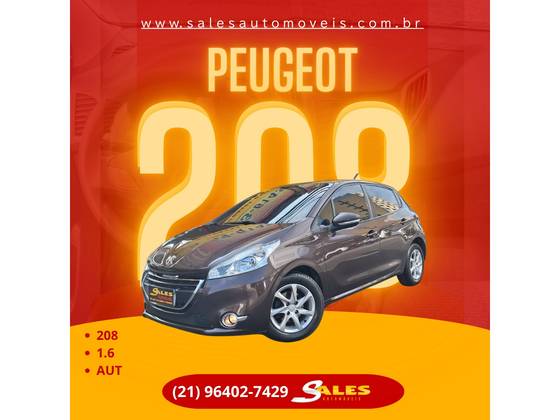 PEUGEOT 208 1.6 ACTIVE PACK 16V FLEX 4P AUTOMÁTICO